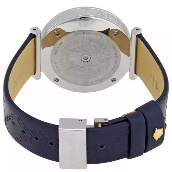 Versace V-Twist Blue Watch NEW - Picture 3 of 10